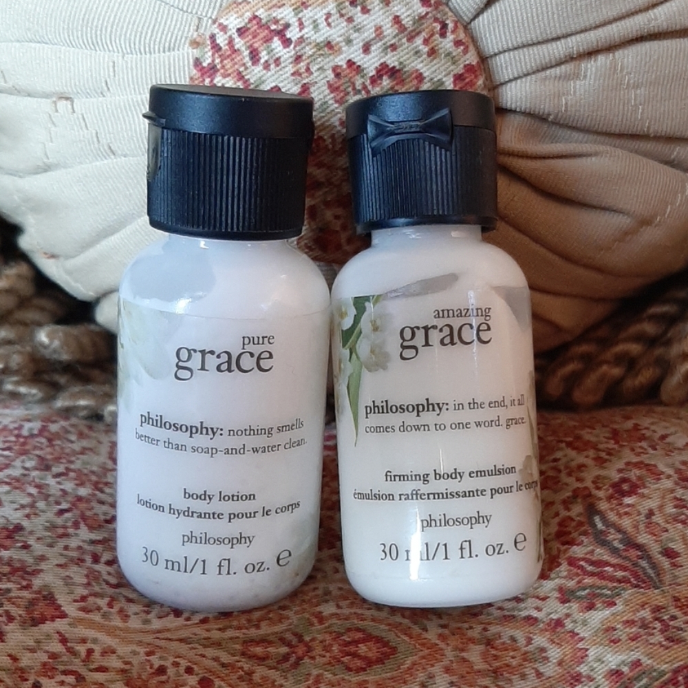 philosophy grace mini lotion set
